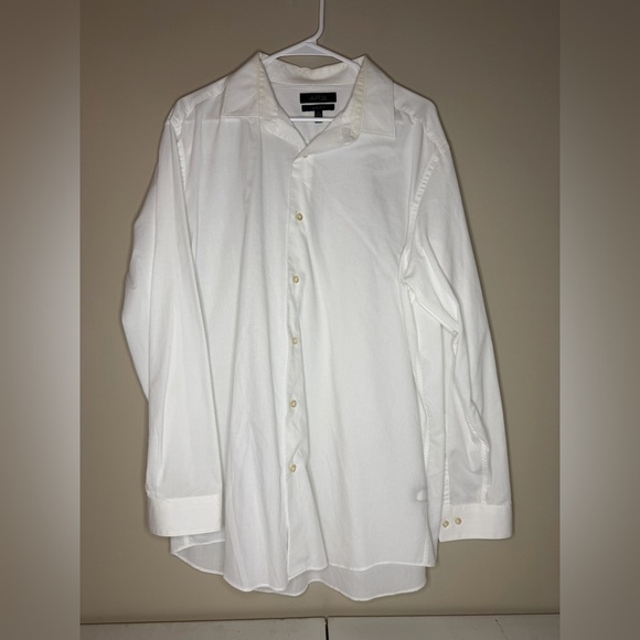 Apt. 9 Other - Apt. 9 Men's Crisp White Dress Shirt 34/35